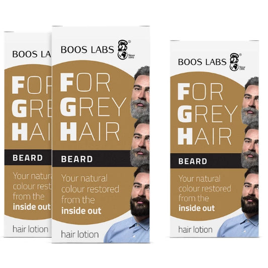 For Gray Hair For Beard - 3 Boxes
